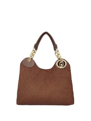 BORSA A SPALLA DONNA - LIU-JO MARRONE - AF6024T706A 1