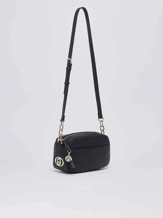 WOMEN'S SHOULDER BAG - LIU-JO BLACK-GOLD - AF6040ES039 3