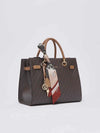 WOMEN'S SHOULDER BAG - LIU-JO BROWN - AF6086E1137 3