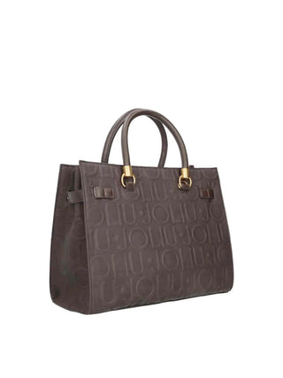 BORSA A SPALLA DONNA - LIU-JO MARRONE - AF6086E1139 3