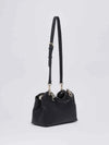WOMEN'S SHOULDER BAG - LIU-JO BLACK-GOLD - AF6114ES039 2