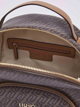 WOMEN'S BACKPACK - LIU-JO BROWN - AF6209E1137 5