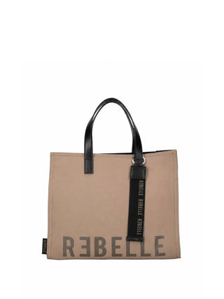BORSA A MANO DONNA - REBELLE BEIGE - REB0082-T0001 1