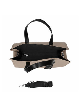 BORSA A MANO DONNA - REBELLE BEIGE - REB0082-T0001 6
