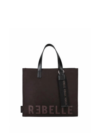BORSA A MANO DONNA - REBELLE MARRONE - REB0082-T0001 1