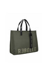 BORSA A MANO DONNA - REBELLE MILITARE - REB0082-T0001 3