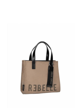 BORSA A MANO DONNA - REBELLE BEIGE - REB0083-T0001 2