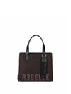 BORSA A MANO DONNA - REBELLE MARRONE - REB0083-T0001 1