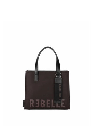 BORSA A MANO DONNA - REBELLE MARRONE - REB0083-T0001 1