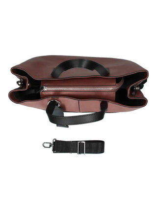 WOMEN'S SHOULDER BAG - REBELLE BROWN - REB0231 P0001 5