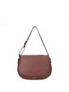 WOMEN'S SHOULDER BAG - REBELLE BROWN - REB0240 P0001 1