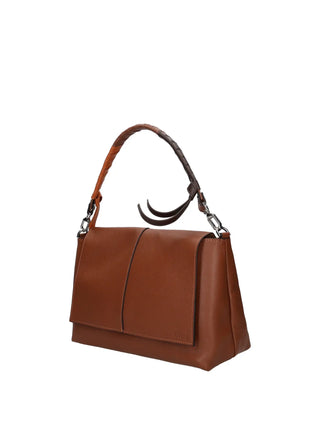 WOMEN'S SHOULDER BAG - REBELLE BROWN - REB0261 P0001 2