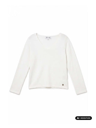 MAGLIA DONNA - DENNY ROSE BIANCO - 621ND53002
