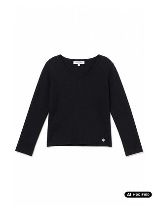 MAGLIA DONNA - DENNY ROSE NERO - 621ND53002