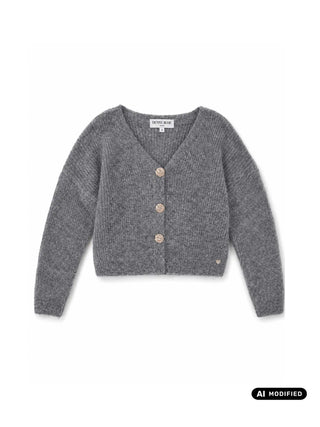 CARDIGAN DONNA - DENNY ROSE GRIGIO - 621ND53032