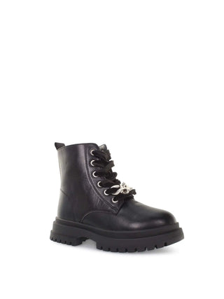 ANFIBIO RAGAZZA - LUMBERJACK NERO - 102691246 2