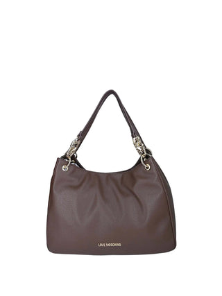 BORSA A SPALLA DONNA - LOVE MOSCHINO MARRONE - JC4014PP1PLB0 1