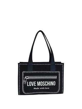 BORSA A SPALLA DONNA - LOVE MOSCHINO NERO - JC4052PP1PLK1 1