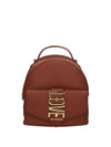 WOMEN'S BACKPACK - LOVE MOSCHINO TAN LEATHER - JC4088PP1PLE1 1