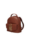 WOMEN'S BACKPACK - LOVE MOSCHINO TAN LEATHER - JC4088PP1PLE1 2