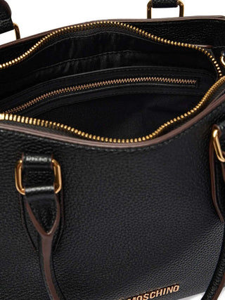 BORSA A MANO DONNA - LOVE MOSCHINO NERO - JC4097PP1PLT1 4