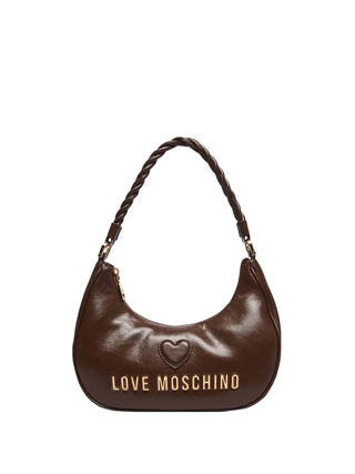 BORSA A SPALLA DONNA - LOVE MOSCHINO MARRONE - JC4135PP1PL11 1