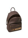 WOMEN'S BACKPACK - LOVE MOSCHINO BROWN - JC4185PP1PKD0 3