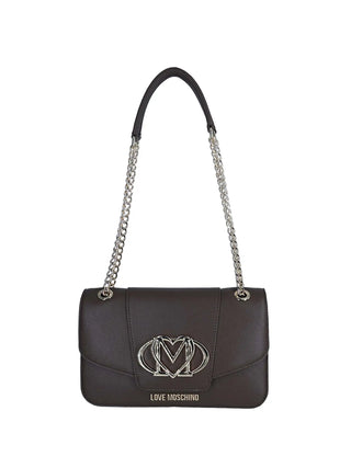 WOMEN'S CROSSBODY BAG - LOVE MOSCHINO BROWN - JC4207PP0PKB0 1