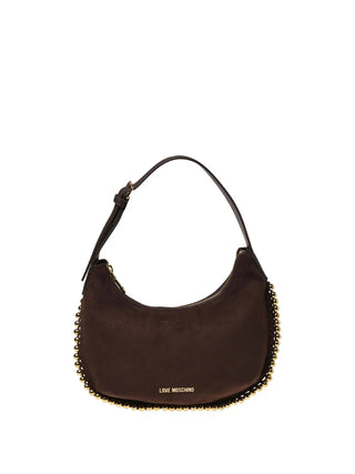 BORSA A SPALLA DONNA - LOVE MOSCHINO MARRONE - JC4219PP0PKF1 1
