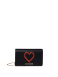 WOMEN'S CROSSBODY BAG - LOVE MOSCHINO BLACK - JC4295PP0PK13