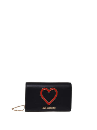 WOMEN'S CROSSBODY BAG - LOVE MOSCHINO BLACK - JC4295PP0PK13