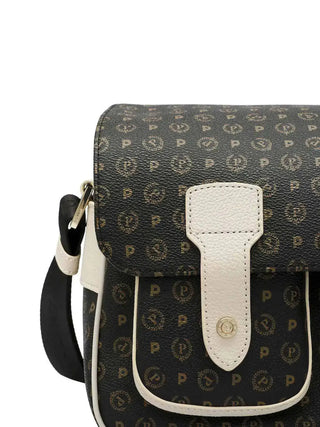 BORSA A SPALLA DONNA - POLLINI NERO-AVORIO - TE8421PP04Q11 5