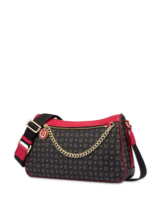 BORSA A MANO DONNA - POLLINI NERO-ROSSO - TE8526PP0IQ11 2