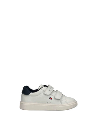 SNEAKERS BAMBINO - TOMMY HILFIGER BIANCO-BLU - T1X9-35216-1355