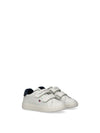 SNEAKERS BAMBINO - TOMMY HILFIGER BIANCO-BLU - T1X9-35216-1355 2