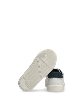 SNEAKERS BAMBINO - TOMMY HILFIGER BIANCO-BLU - T1X9-35216-1355 5