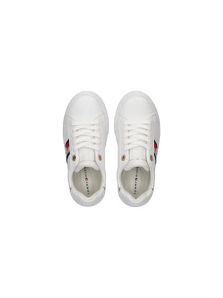 GIRL'S SNEAKERS - TOMMY HILFIGER WHITE - T3A9-35084-1355 3