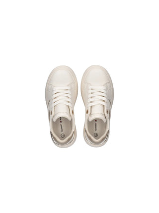 GIRLS' SNEAKERS - TOMMY HILFIGER WHITE-PLATINUM - T3A9-35091-1355 3