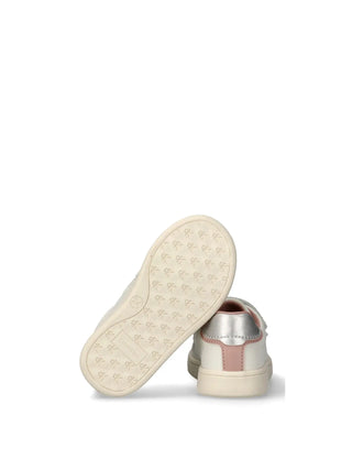 SNEAKERS BAMBINA - CALVIN KLEIN BIANCO-NUDO - V1A9-83382-1355 5