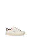 GIRL'S SNEAKERS - CALVIN KLEIN WHITE-NUDE - V3A9-83386-1355 1