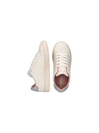 GIRL'S SNEAKERS - CALVIN KLEIN WHITE-NUDE - V3A9-83386-1355 3