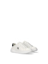 BOY'S SNEAKERS - CALVIN KLEIN WHITE-BLACK - V3X9-83468-1355 2