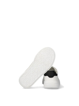 BOY'S SNEAKERS - CALVIN KLEIN WHITE-BLACK - V3X9-83468-1355 5