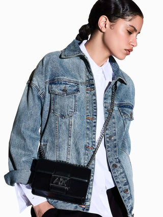 TRACOLLA DONNA - ARMANI EXCHANGE NERO - XW000071 AF12039 6