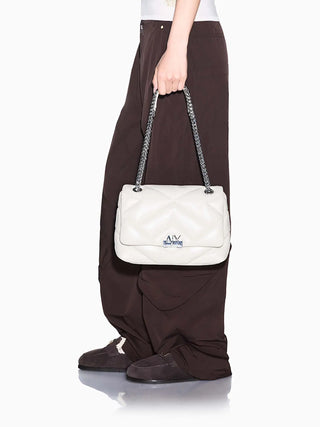 TRACOLLA DONNA - ARMANI EXCHANGE BIANCO - XW000355 AF26568 7