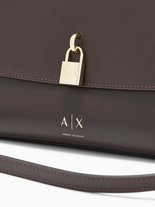 TRACOLLA DONNA - ARMANI EXCHANGE MARRONE - XW003056 AF28605 5