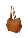 BORSA A SPALLA DONNA - WHYSHY COGNAC - WS P102SG3 2