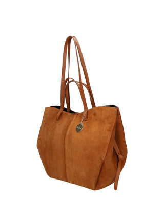 BORSA A SPALLA DONNA - WHYSHY COGNAC - WS P102SG3 2