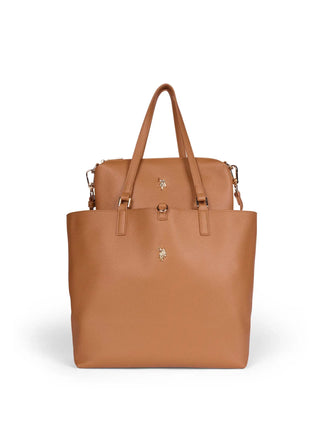 BORSA A SPALLA DONNA - US POLO ASSN. MARRONE - BEUM08706WVP 1
