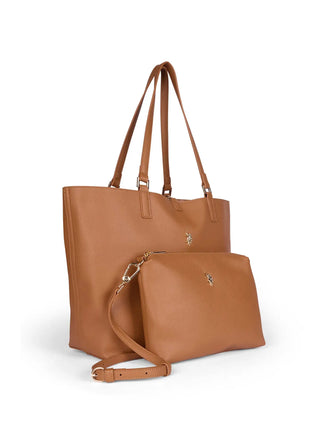 BORSA A SPALLA DONNA - US POLO ASSN. MARRONE - BEUM08706WVP 4